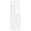 Sideboard ELST Høj gloss hvid 59 x 35 x 100,5 cm