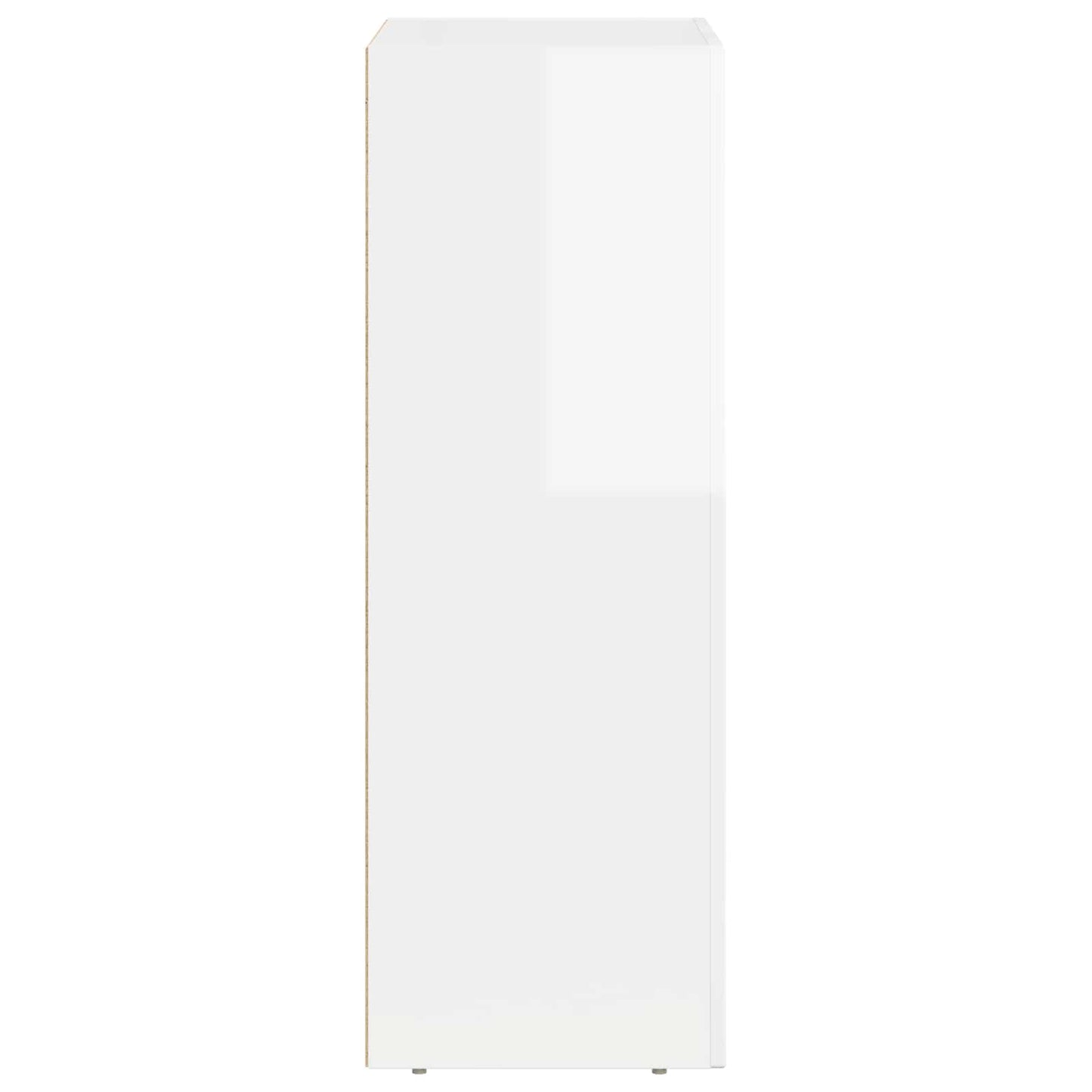 Sideboard ELST Høj gloss hvid 59 x 35 x 100,5 cm