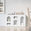 Sideboard ELST Hvid 100 x 35 x 59 cm Konstrueret træ