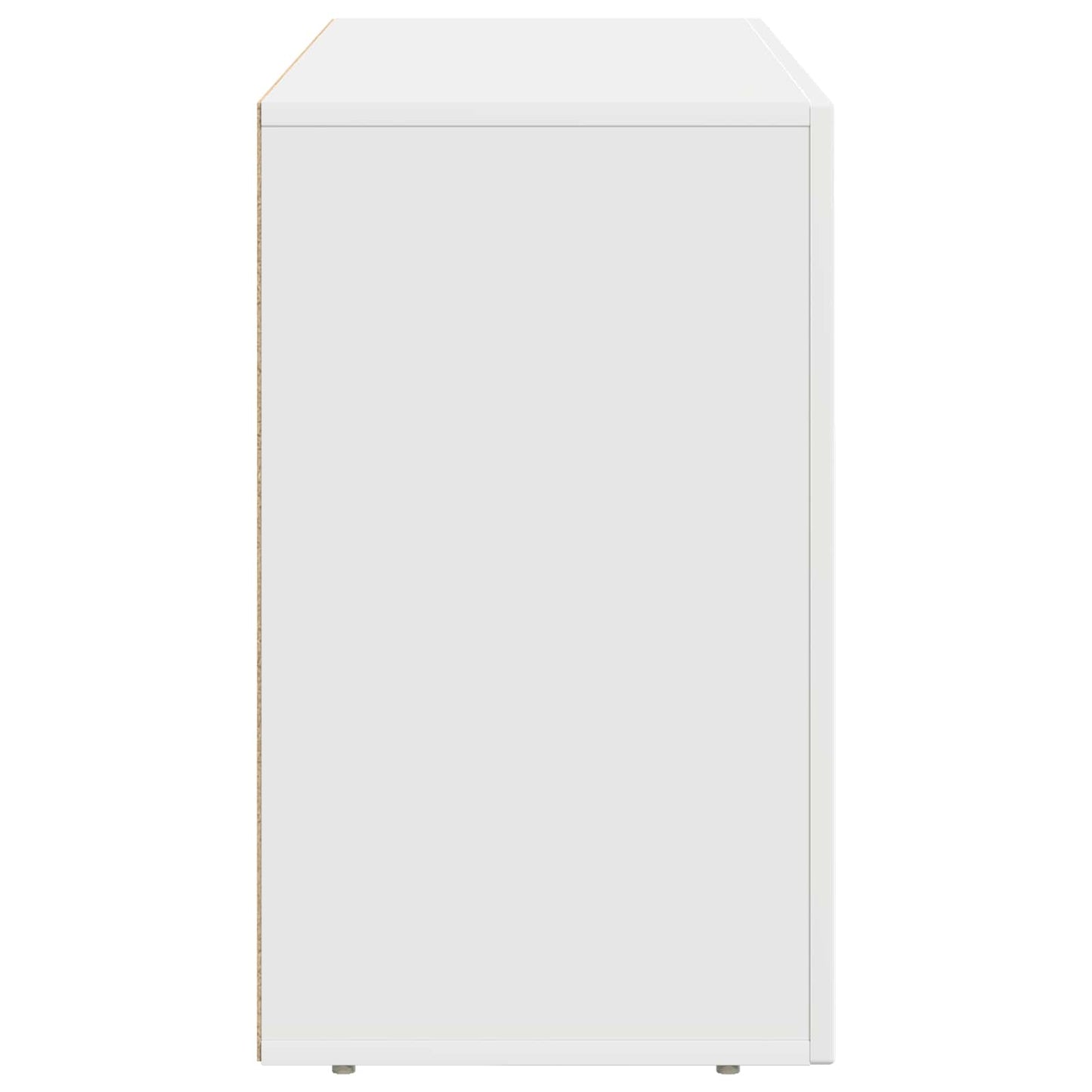 Sideboard ELST Hvid 100 x 35 x 59 cm Konstrueret træ