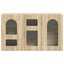 Sideboard ELST Sonoma eg 100 x 35 x 59 cm Konstrueret træ