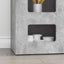 Sideboard ELST Beton Grå 100 x 35 x 59 cm Konstrueret træ