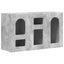 Sideboard ELST Beton Grå 100 x 35 x 59 cm Konstrueret træ