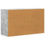 Sideboard ELST Beton Grå 100 x 35 x 59 cm Konstrueret træ