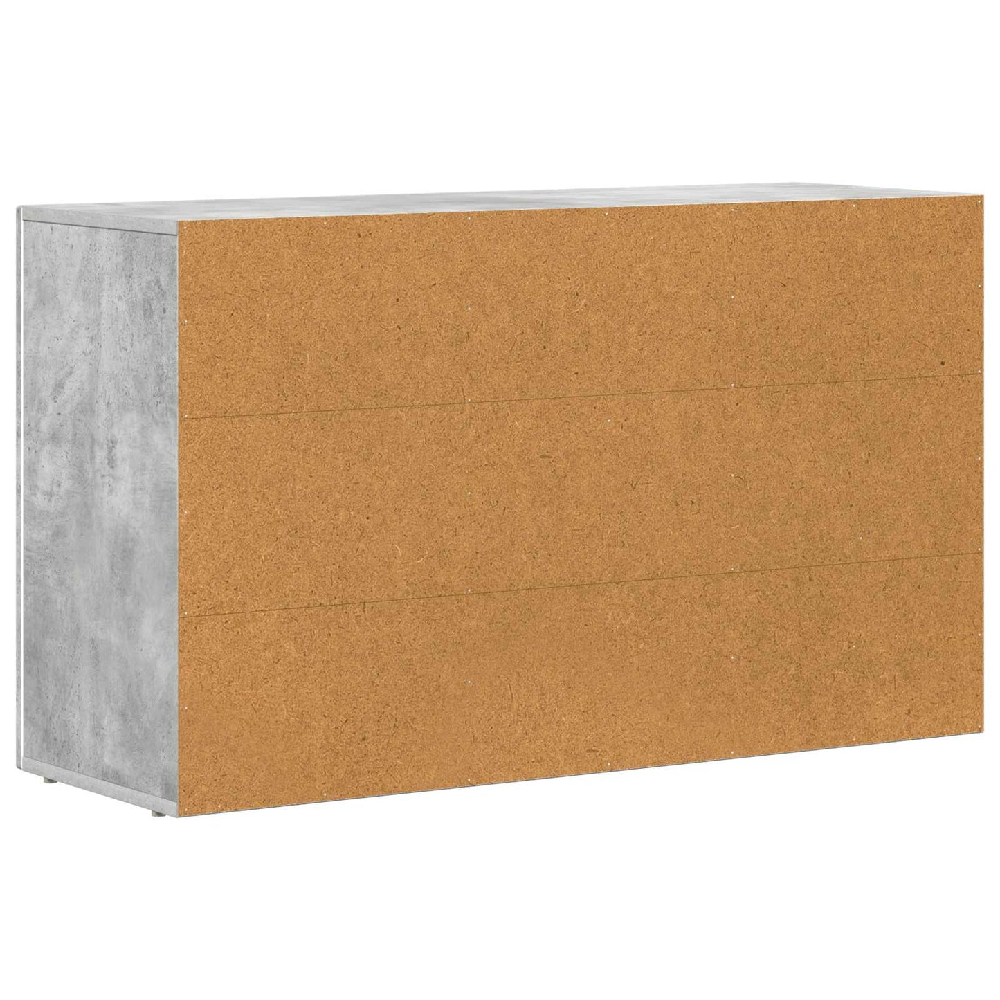 Sideboard ELST Beton Grå 100 x 35 x 59 cm Konstrueret træ