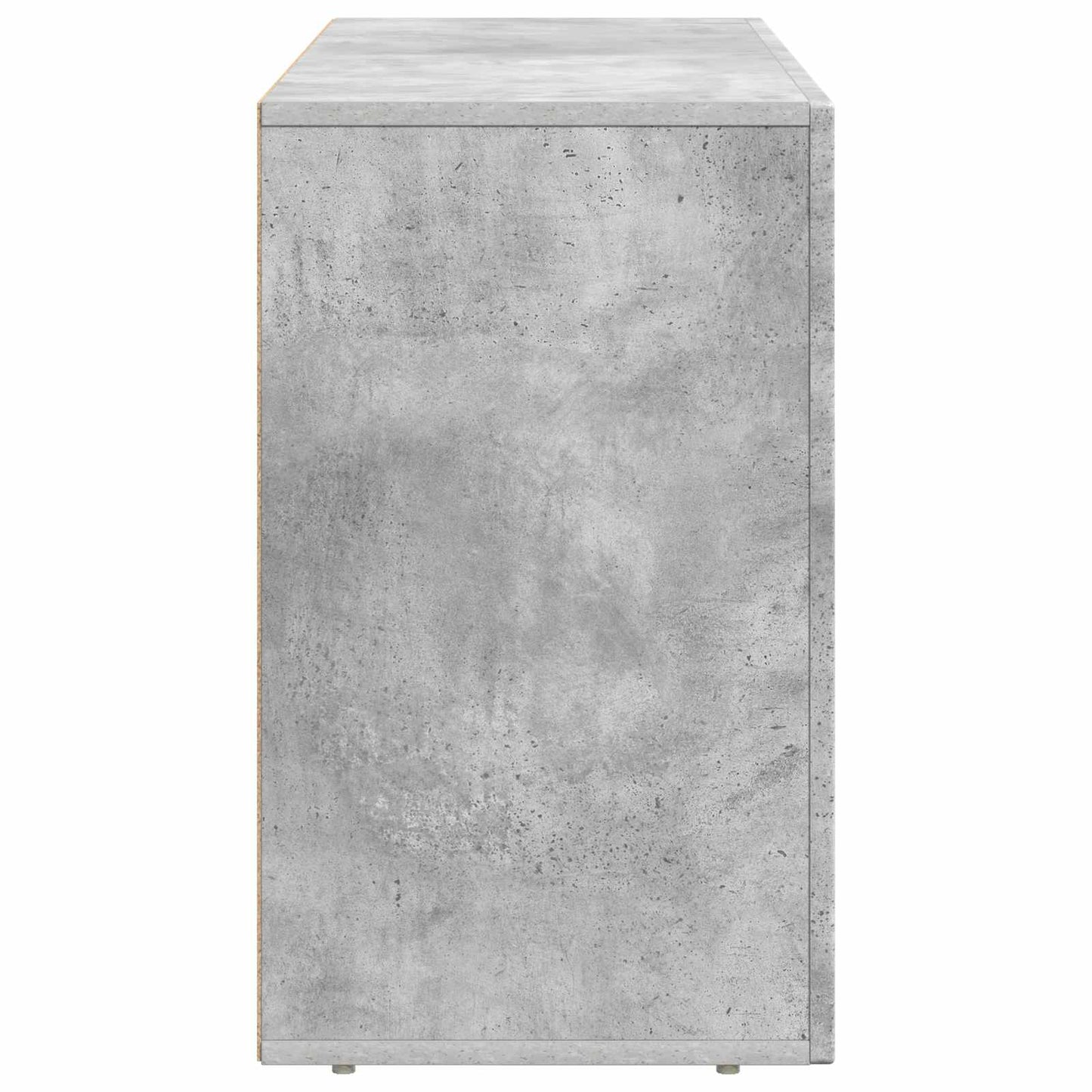 Sideboard ELST Beton Grå 100 x 35 x 59 cm Konstrueret træ