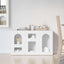 Sideboard ELST Høj gloss hvid 100 x 35 x 59 cm Konstrueret træ