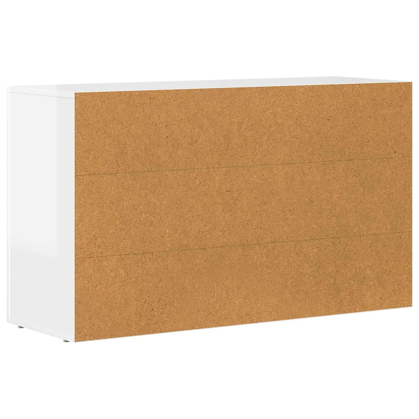Sideboard ELST Høj gloss hvid 100 x 35 x 59 cm Konstrueret træ