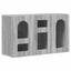 Sideboard ELST Grå Sonoma 100 x 35 x 59 cm Konstrueret træ