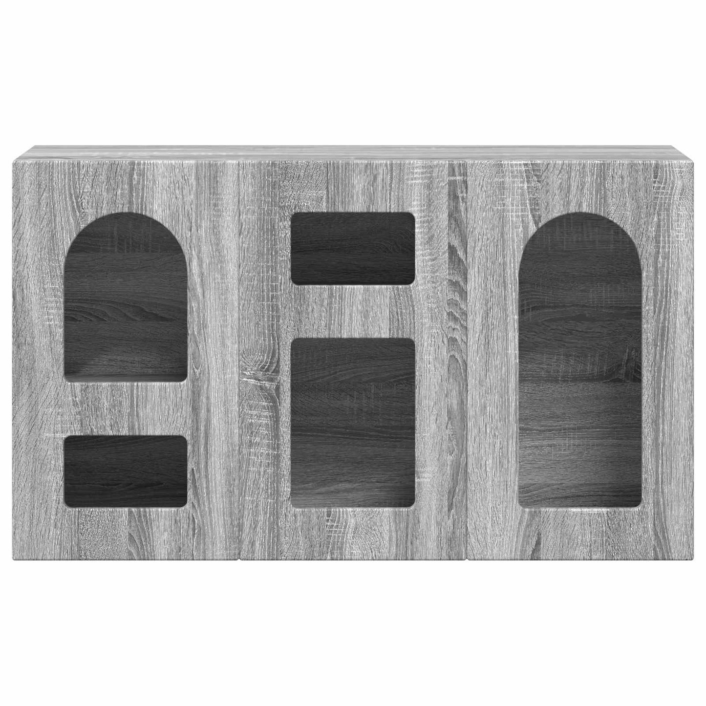 Sideboard ELST Grå Sonoma 100 x 35 x 59 cm Konstrueret træ