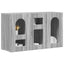 Sideboard ELST Grå Sonoma 100 x 35 x 59 cm Konstrueret træ