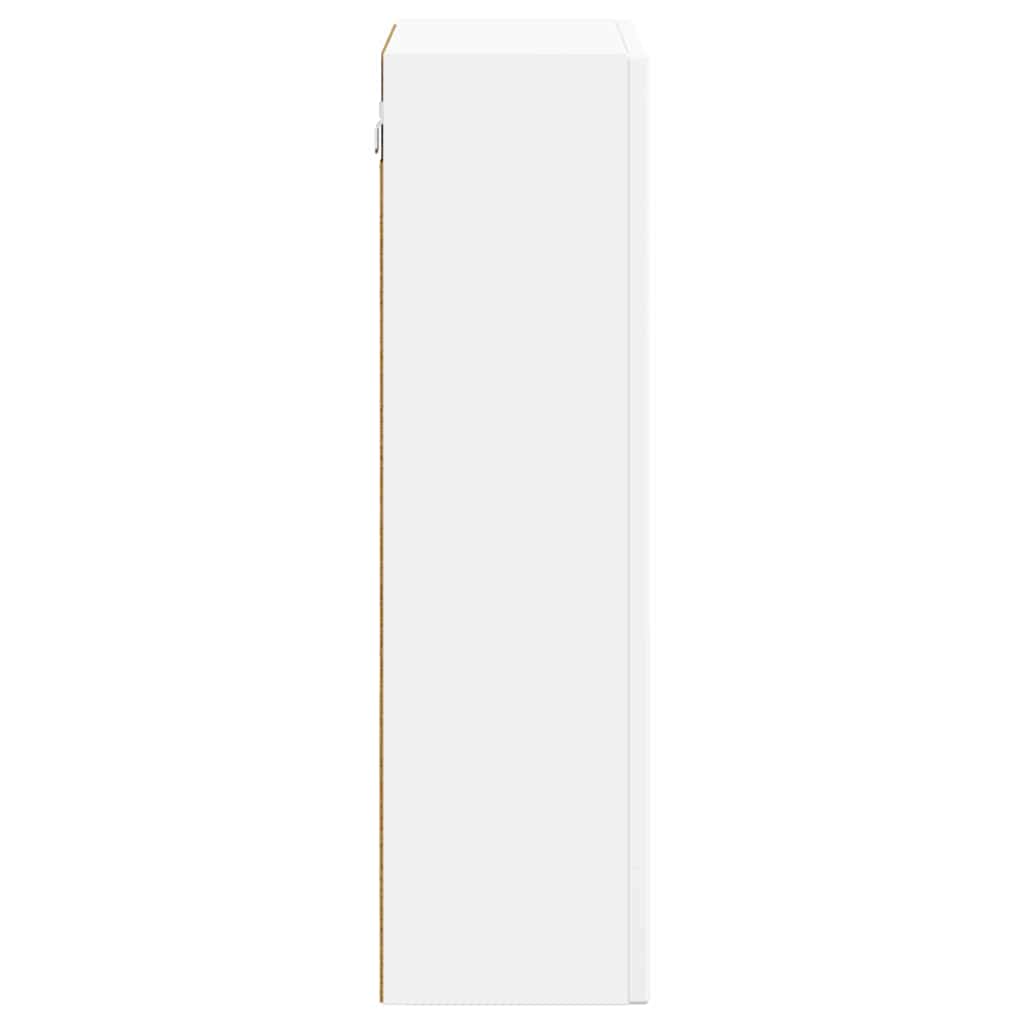 Hængeskab med hylde ELST Hvid 59 x 20 x 71,5 cm Konstrueret træ