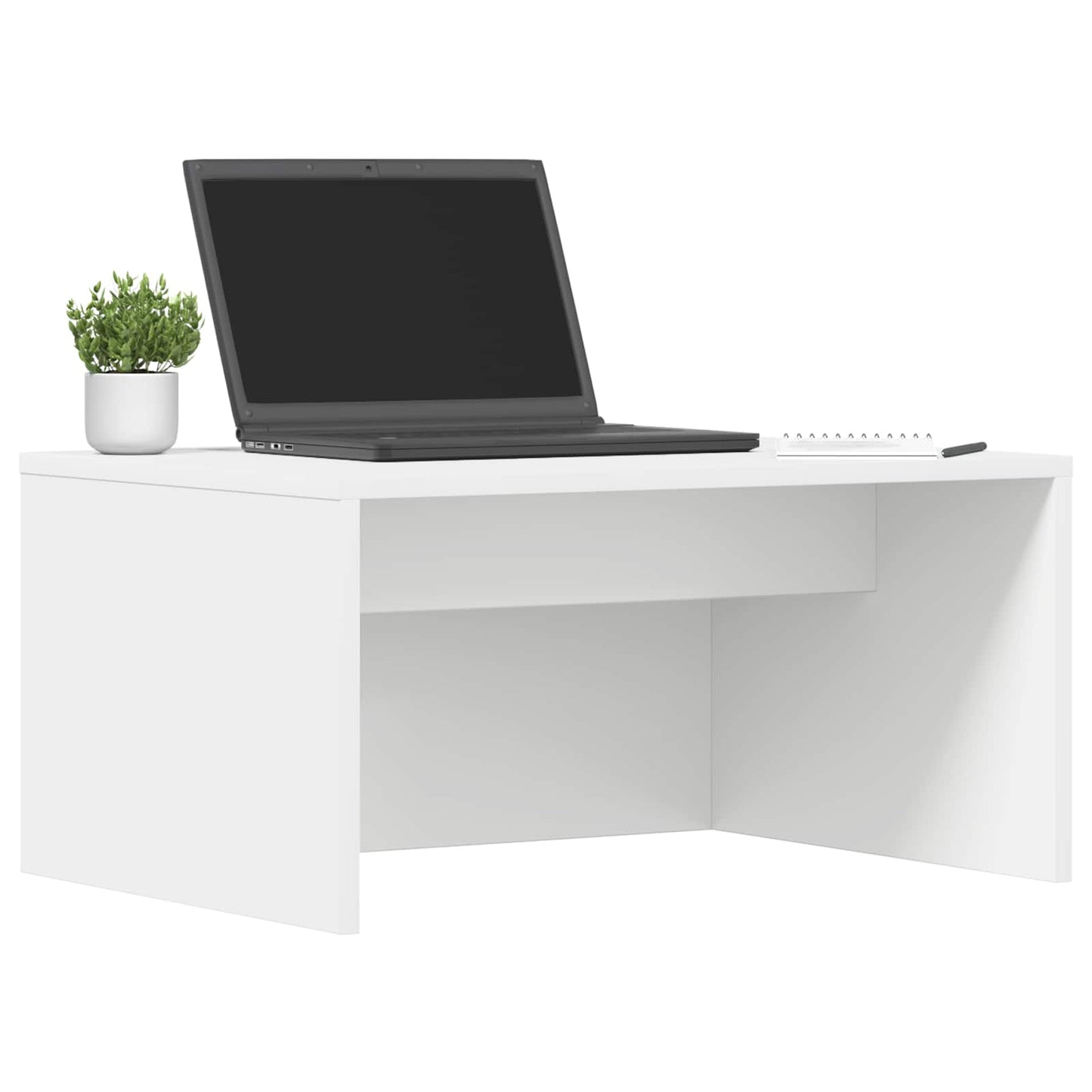 Væghængt skrivebord Hvid 60 x 45 x 30 cm Konstrueret træ