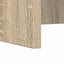 Væghængt skrivebord Sonoma eg 60 x 45 x 30 cm Konstrueret træ