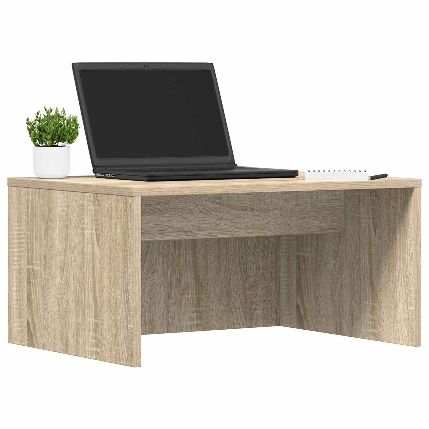 Væghængt skrivebord Sonoma eg 60 x 45 x 30 cm Konstrueret træ