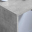 Væghængt skrivebord Beton Grå 60 x 45 x 30 cm Konstrueret træ