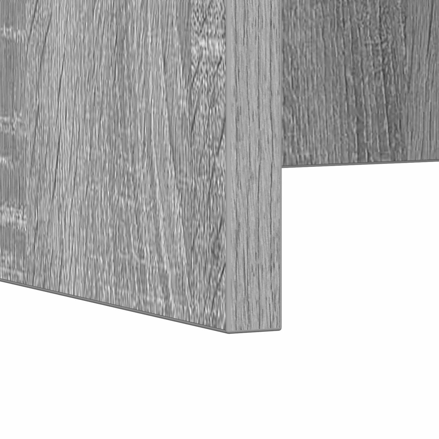 Væghængt skrivebord Grå Sonoma 60 x 45 x 30 cm Konstrueret træ