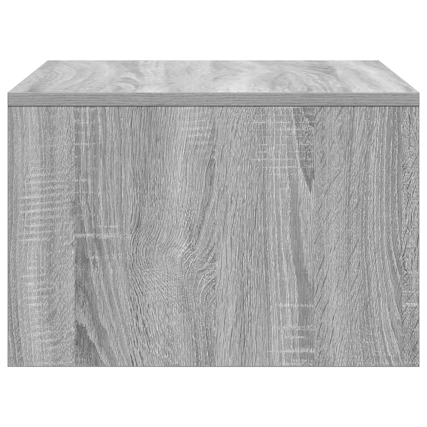 Væghængt skrivebord Grå Sonoma 60 x 45 x 30 cm Konstrueret træ