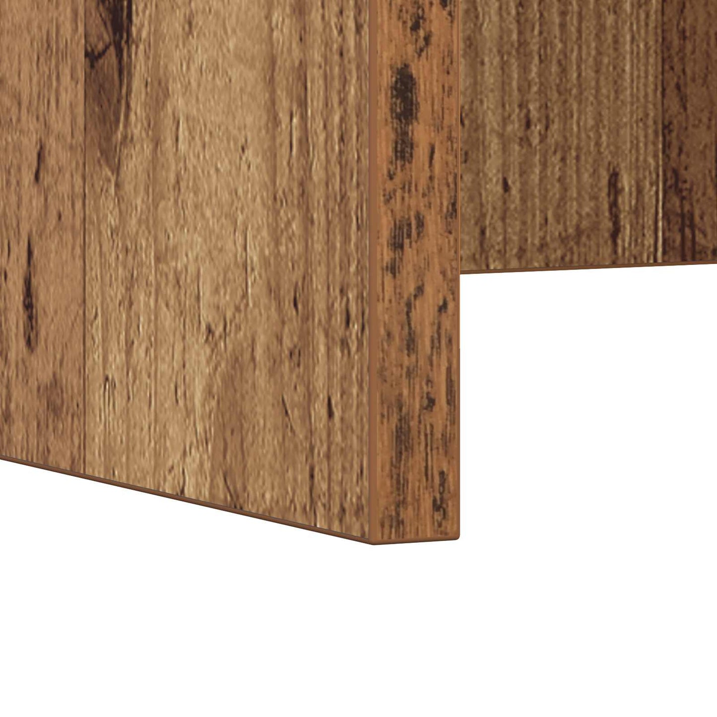 Væghængt skrivebord Gammelt træ 60 x 45 x 30 cm Konstrueret træ
