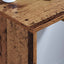 Væghængt skrivebord Gammelt træ 60 x 45 x 30 cm Konstrueret træ