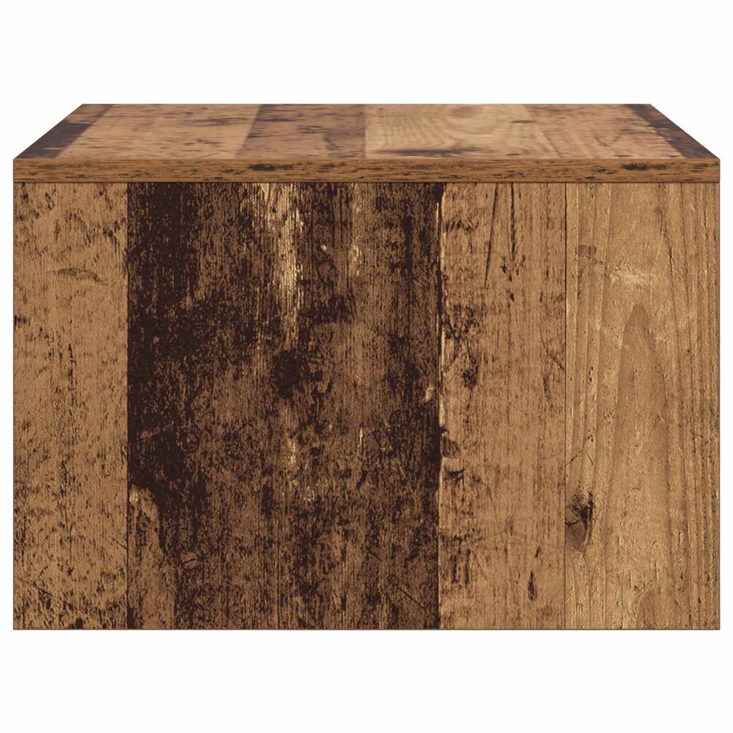 Væghængt skrivebord Gammelt træ 60 x 45 x 30 cm Konstrueret træ