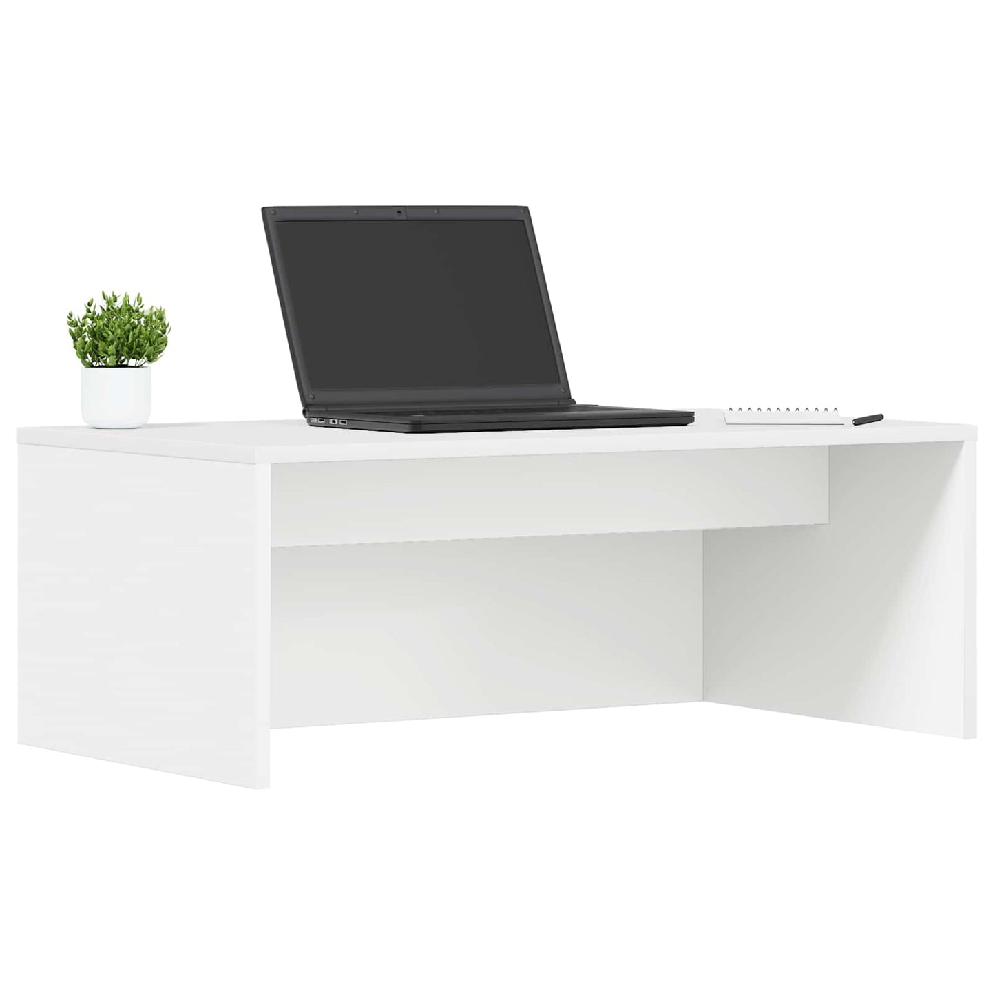 Væghængt skrivebord Hvid 80 x 45 x 30 cm Konstrueret træ