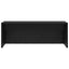 Væghængt skrivebord Sort eg 80 x 45 x 30 cm Konstrueret træ