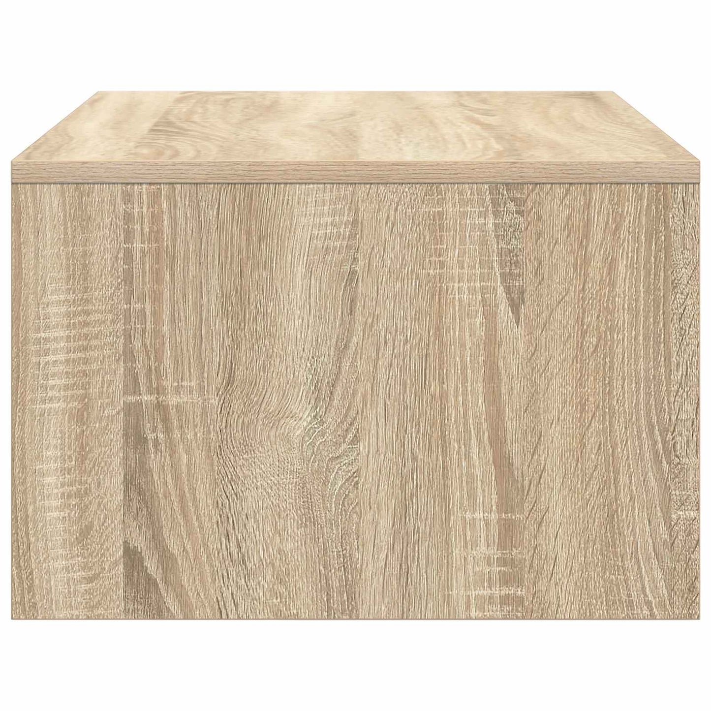 Væghængt skrivebord Sonoma eg 80 x 45 x 30 cm Konstrueret træ