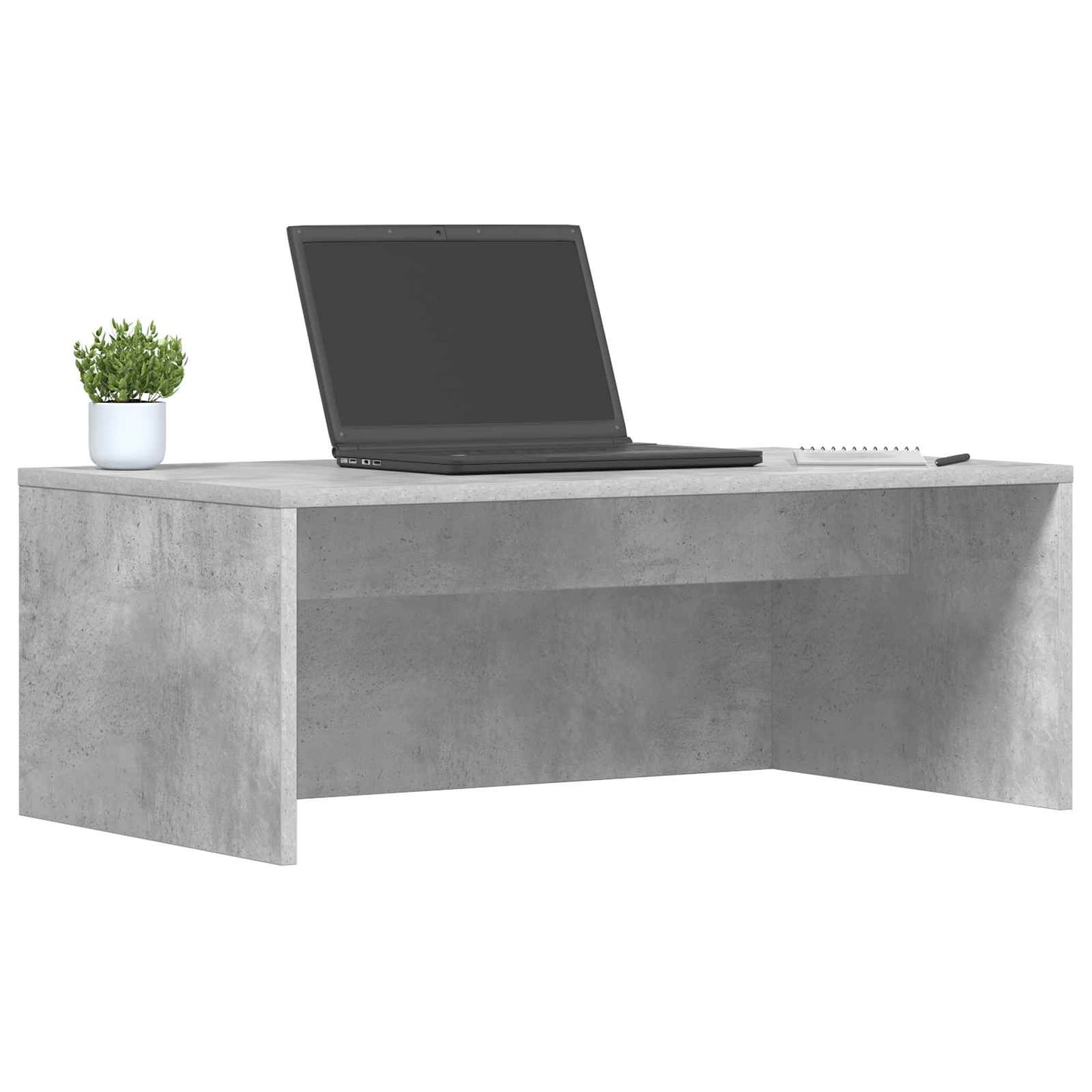 Væghængt skrivebord Beton Grå 80 x 45 x 30 cm Konstrueret træ