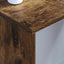 Væghængt skrivebord Røget eg 80 x 45 x 30 cm Konstrueret træ