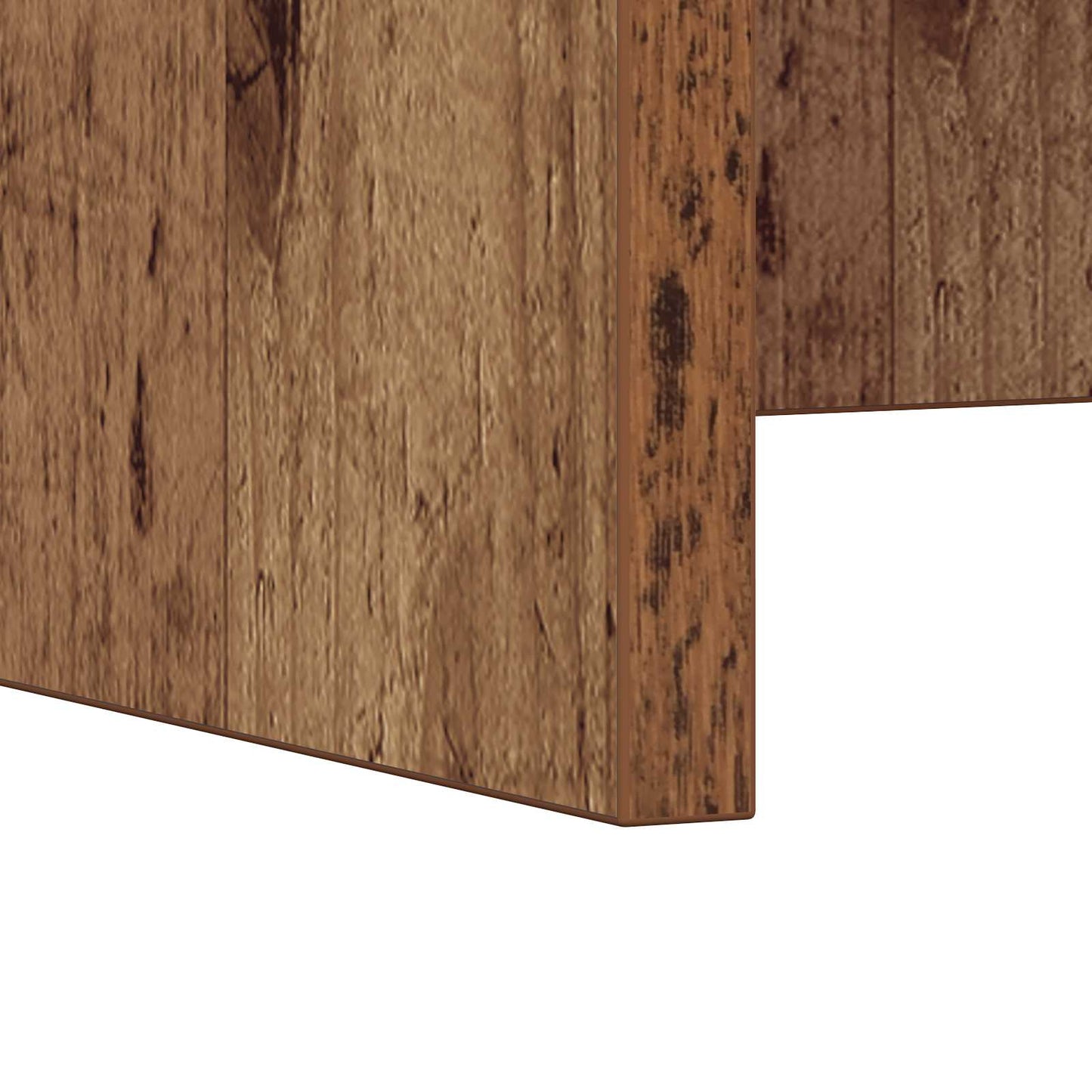 Væghængt skrivebord Gammelt træ 80 x 45 x 30 cm Konstrueret træ
