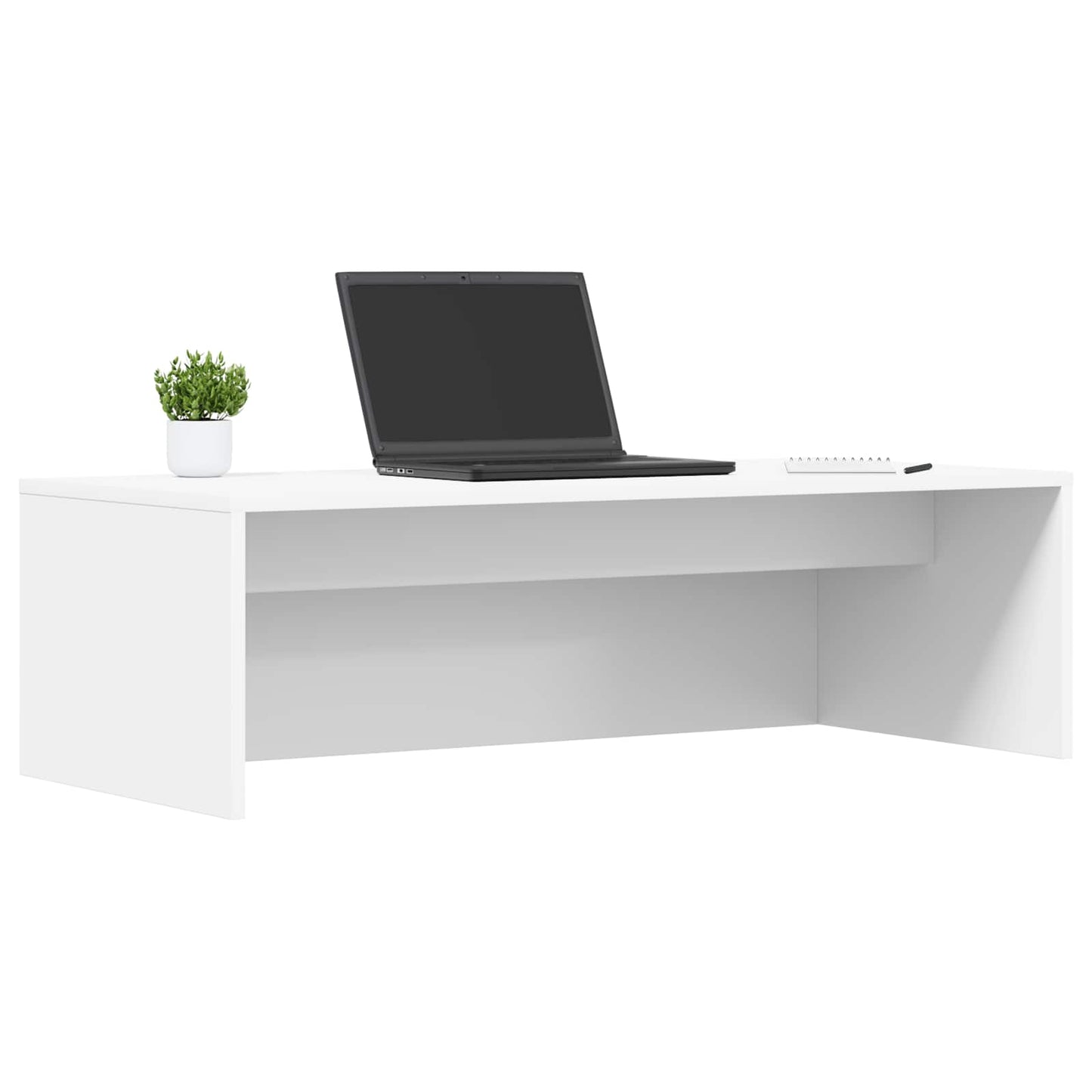 Væghængt skrivebord Hvid 100 x 45 x 30 cm Konstrueret træ