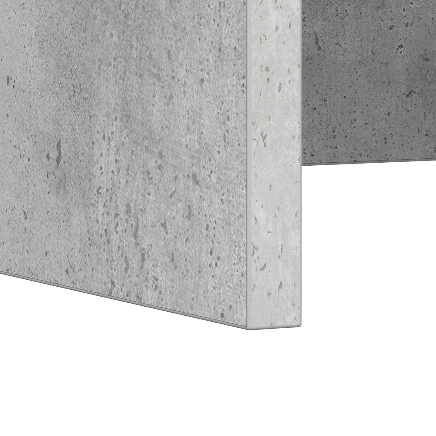 Væghængt skrivebord Beton Grå 100 x 45 x 30 cm Konstrueret træ