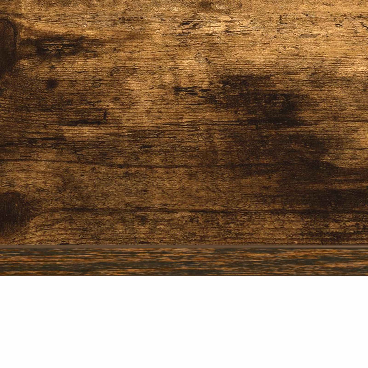 Væghængt skrivebord Røget eg 100 x 45 x 30 cm Konstrueret træ