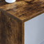 Væghængt skrivebord Røget eg 100 x 45 x 30 cm Konstrueret træ