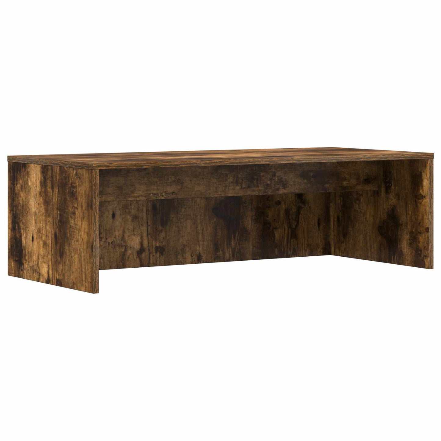 Væghængt skrivebord Røget eg 100 x 45 x 30 cm Konstrueret træ