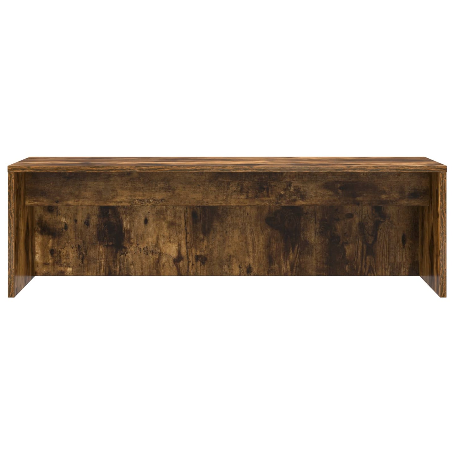 Væghængt skrivebord Røget eg 100 x 45 x 30 cm Konstrueret træ