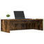 Væghængt skrivebord Røget eg 100 x 45 x 30 cm Konstrueret træ