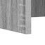 Væghængt skrivebord Grå Sonoma 100 x 45 x 30 cm Konstrueret træ