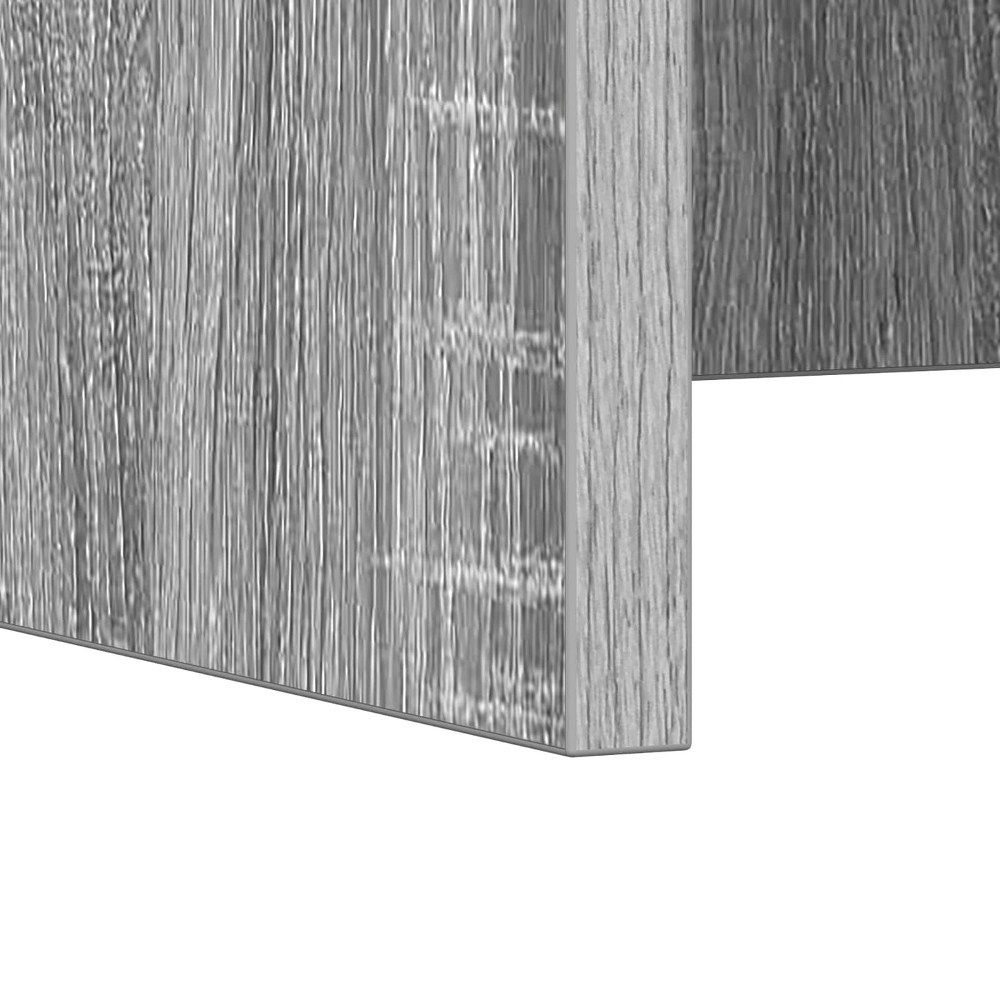 Væghængt skrivebord Grå Sonoma 100 x 45 x 30 cm Konstrueret træ