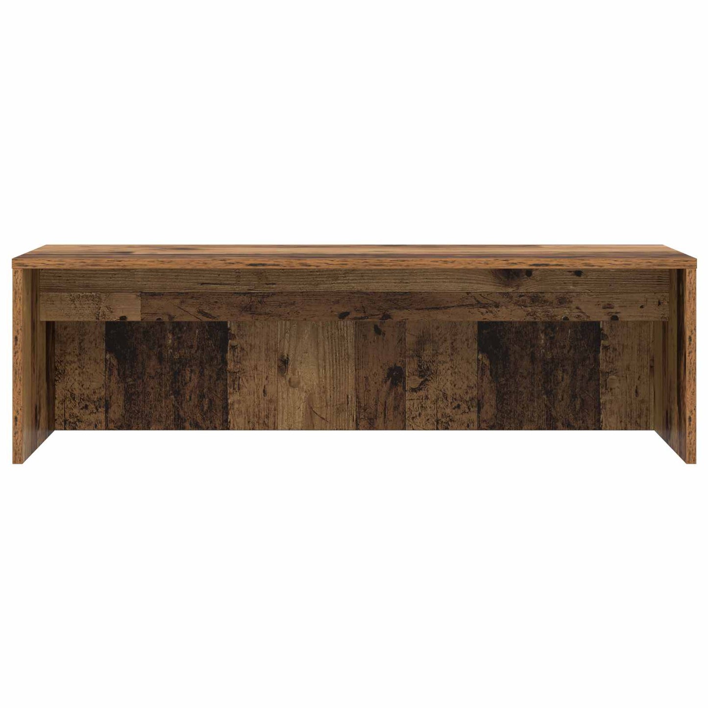 Væghængt skrivebord Vægmonteret Gammelt træ 100 x 45 x 30 cm