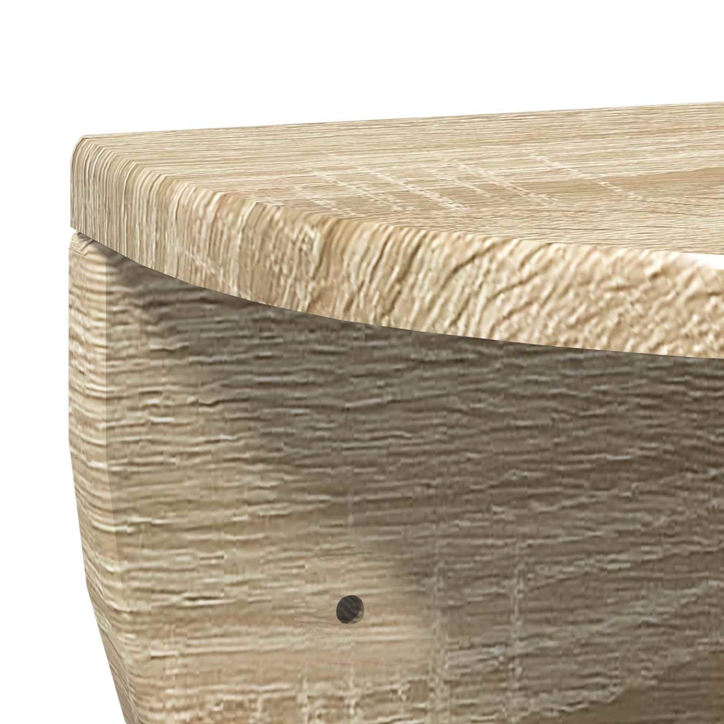 Væghylde 2 pcs Sonoma eg 38 x 19 x 19 cm Konstrueret træ