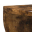 Væghylde Vægmonteret Røget eg 38 x 19 x 19 cm Konstrueret træ