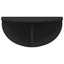 Væghylde Vægmonteret 2 pcs Sort 48 x 24 x 24 cm Konstrueret træ