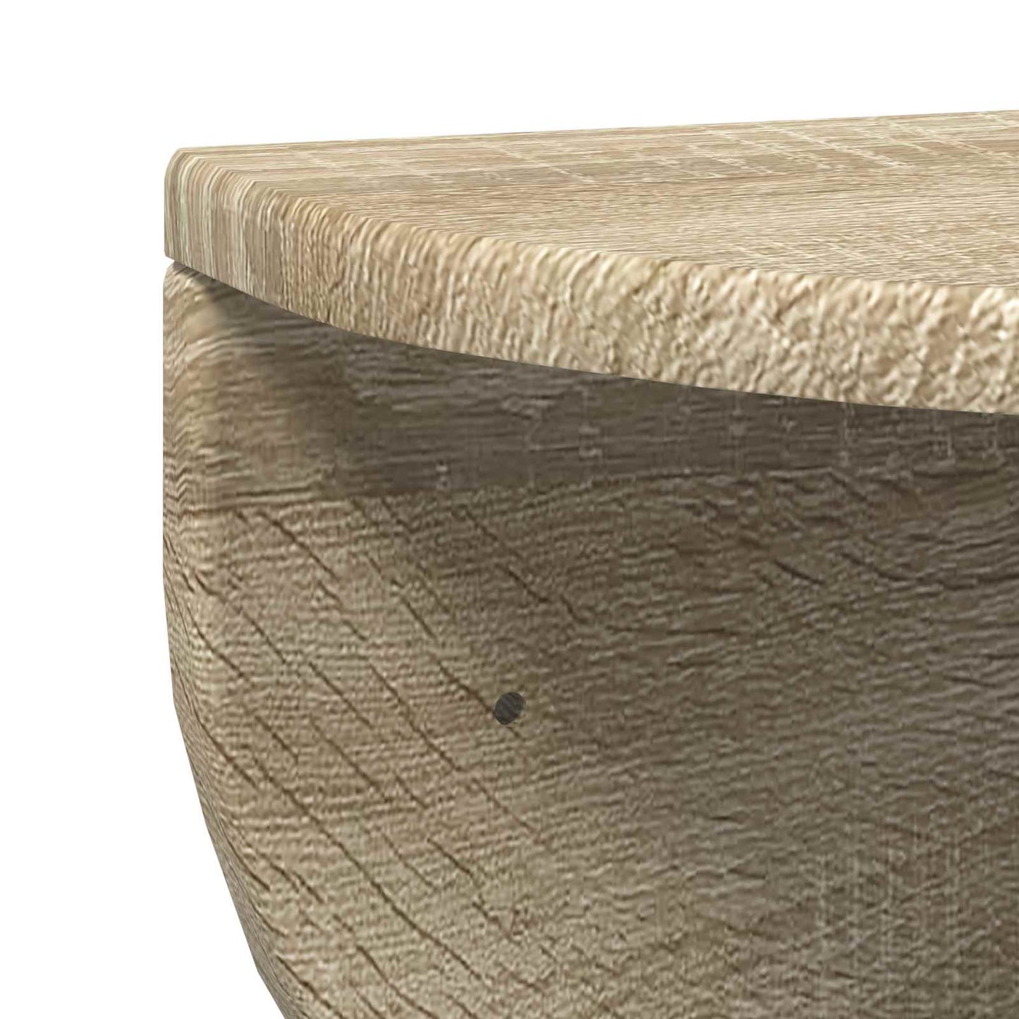 Væghylde 2 pcs Sonoma eg 48 x 24 x 24 cm Konstrueret træ