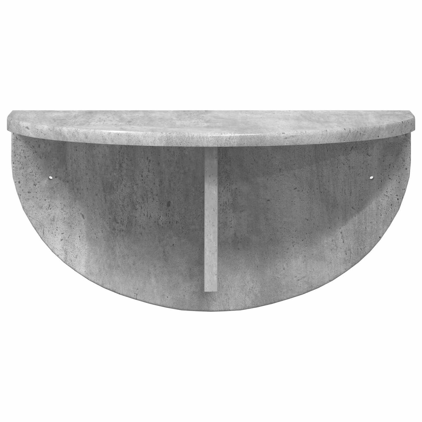 Væghylde Vægmonteret Beton Grå 48 x 24 x 24 cm Konstrueret træ