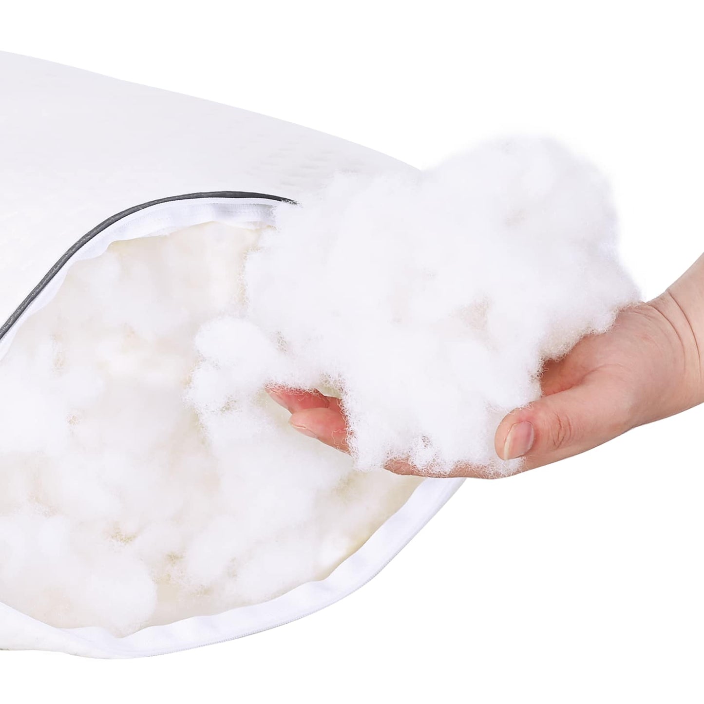 Fiber Fyld Hvid 18 kg Polyester