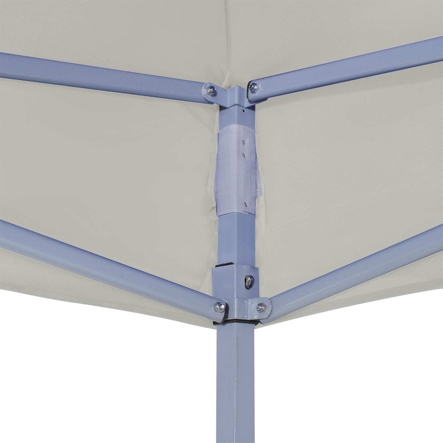 Party Tent 200 x 200 x 315 cm Cremefarvet Oxford stof