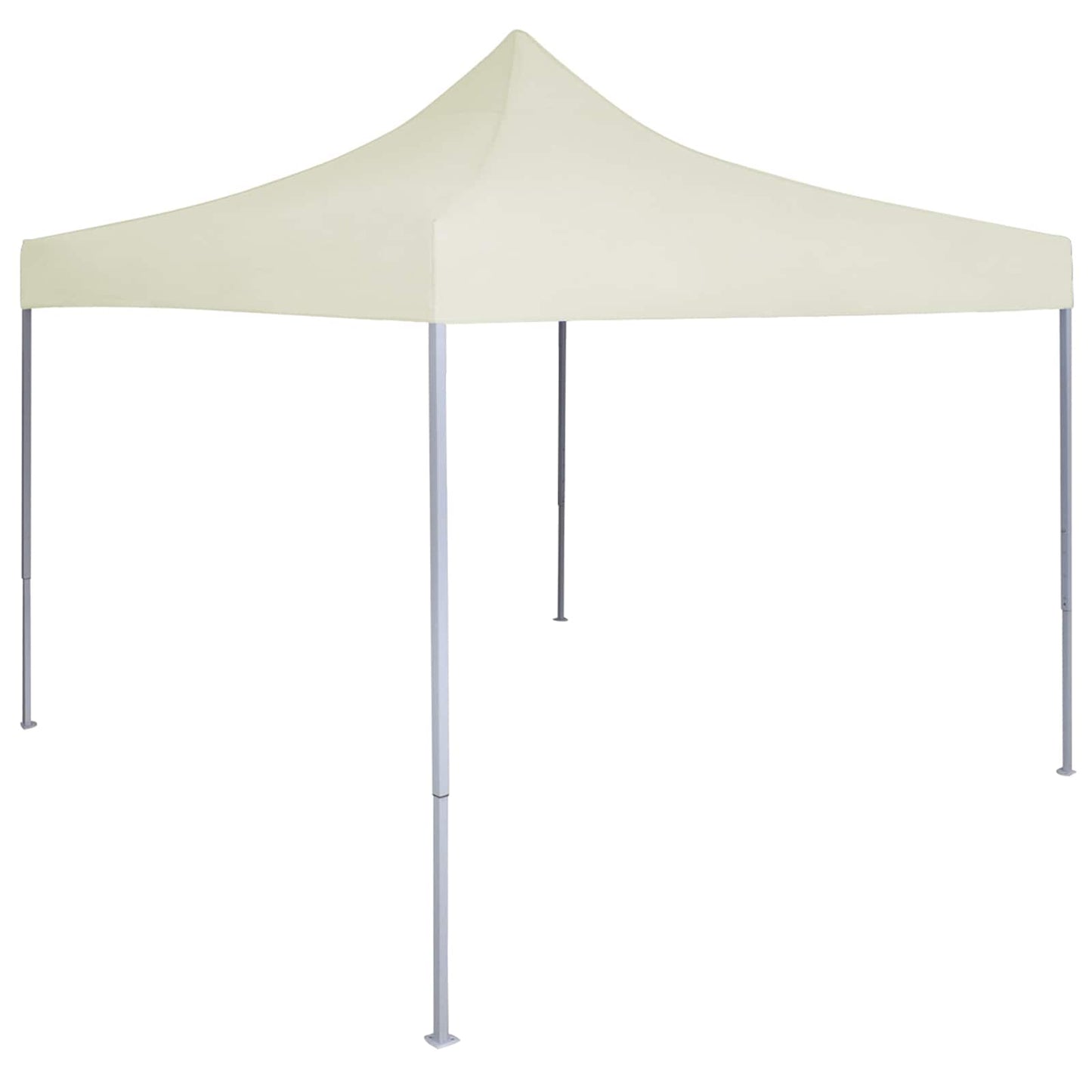 Party Tent 200 x 200 x 315 cm Cremefarvet Oxford stof