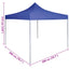 Party Tent 200 x 200 x 315 cm Blå Oxford stof